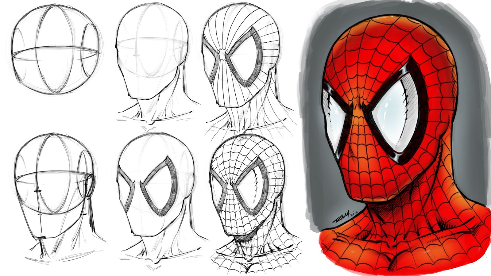 Ram Studios Comics How to Draw Marvel Comic Characters Step by Step