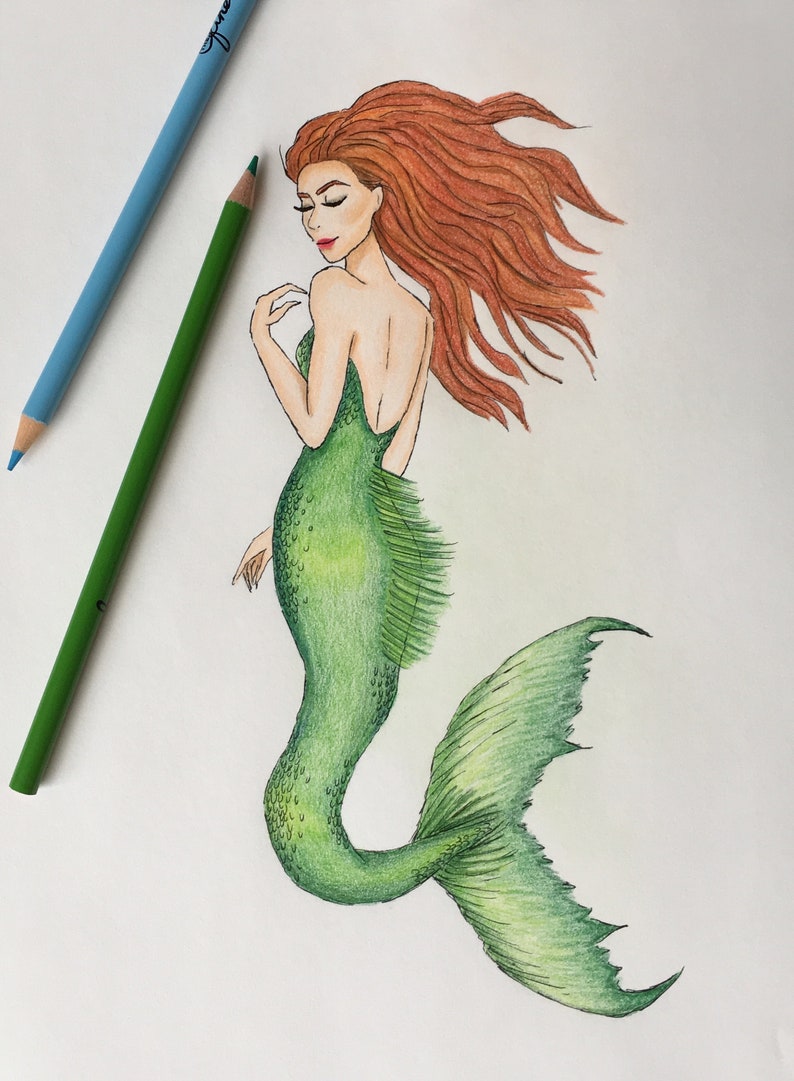 Mermaid, Sketch, Mermaid Drawing, Little Mermaid, Mermaid Art, Drawing
