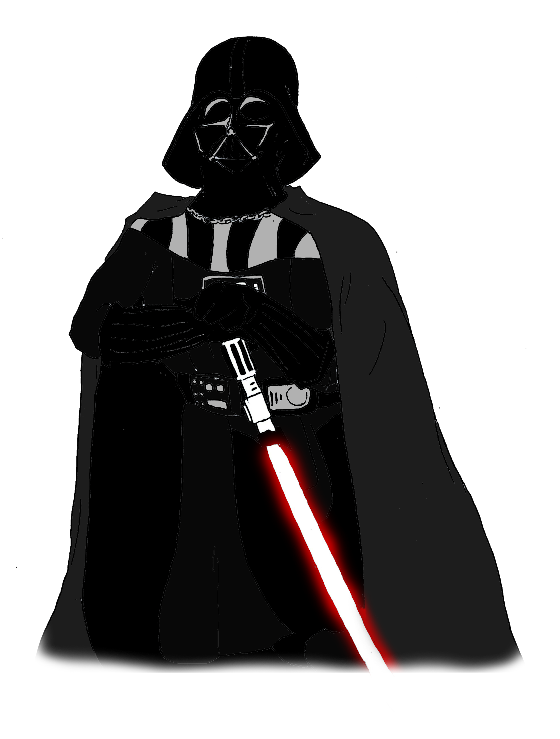 Darth Vader Cartoon by Fredcheeseburger on DeviantArt