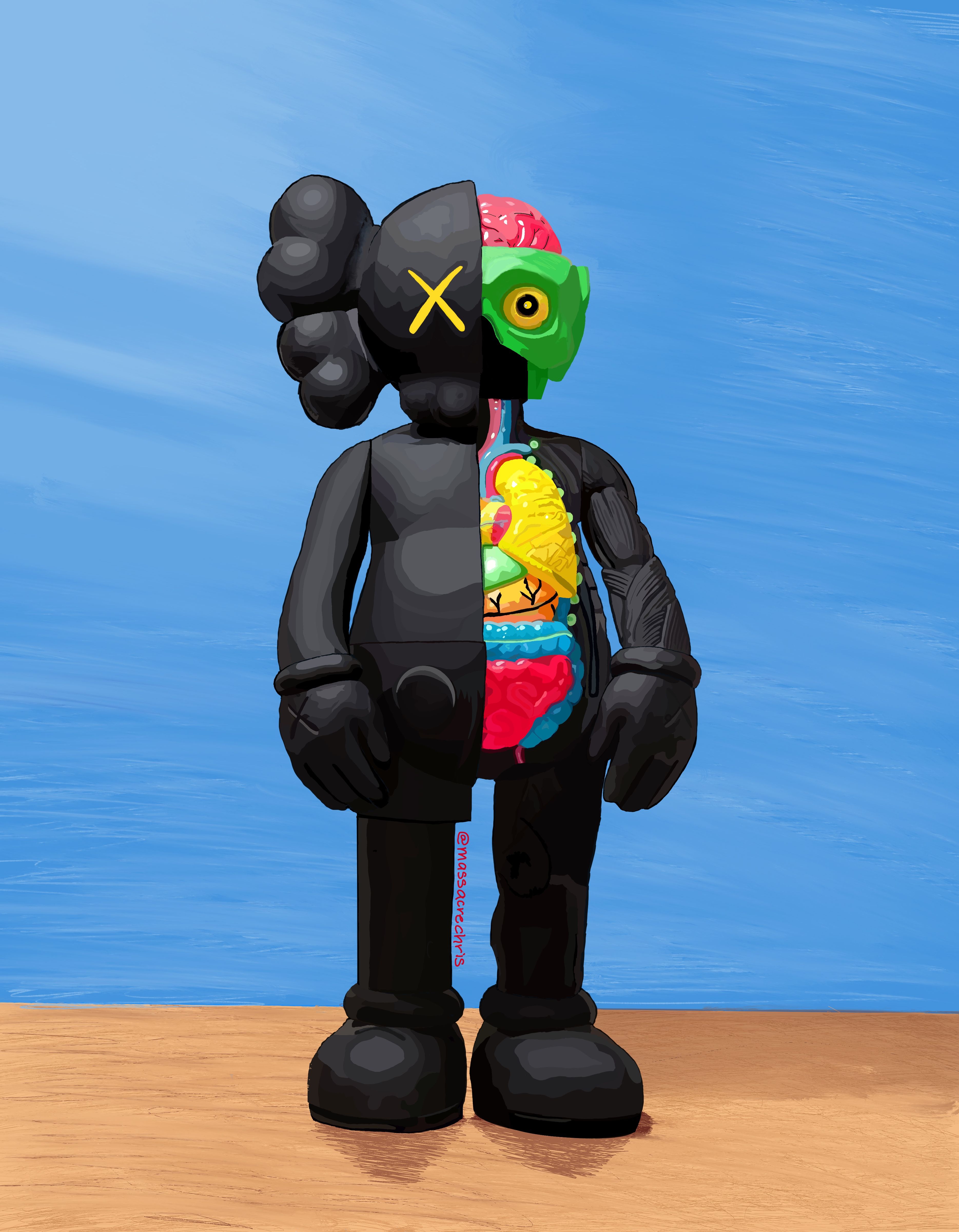 Kaws Drawing Tutorial