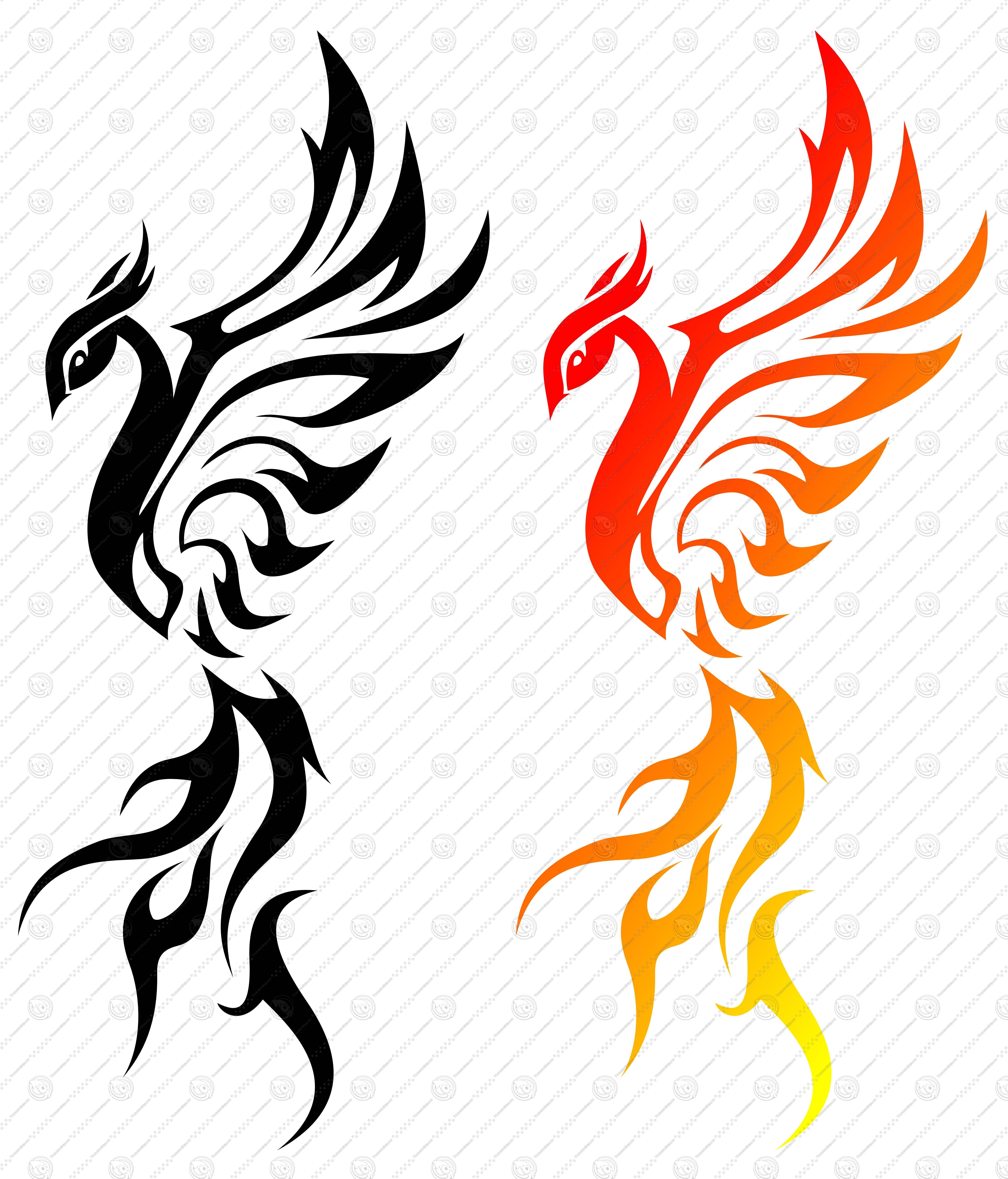 Small phoenix tattoos, Phoenix tattoo design, Phoenix tattoo