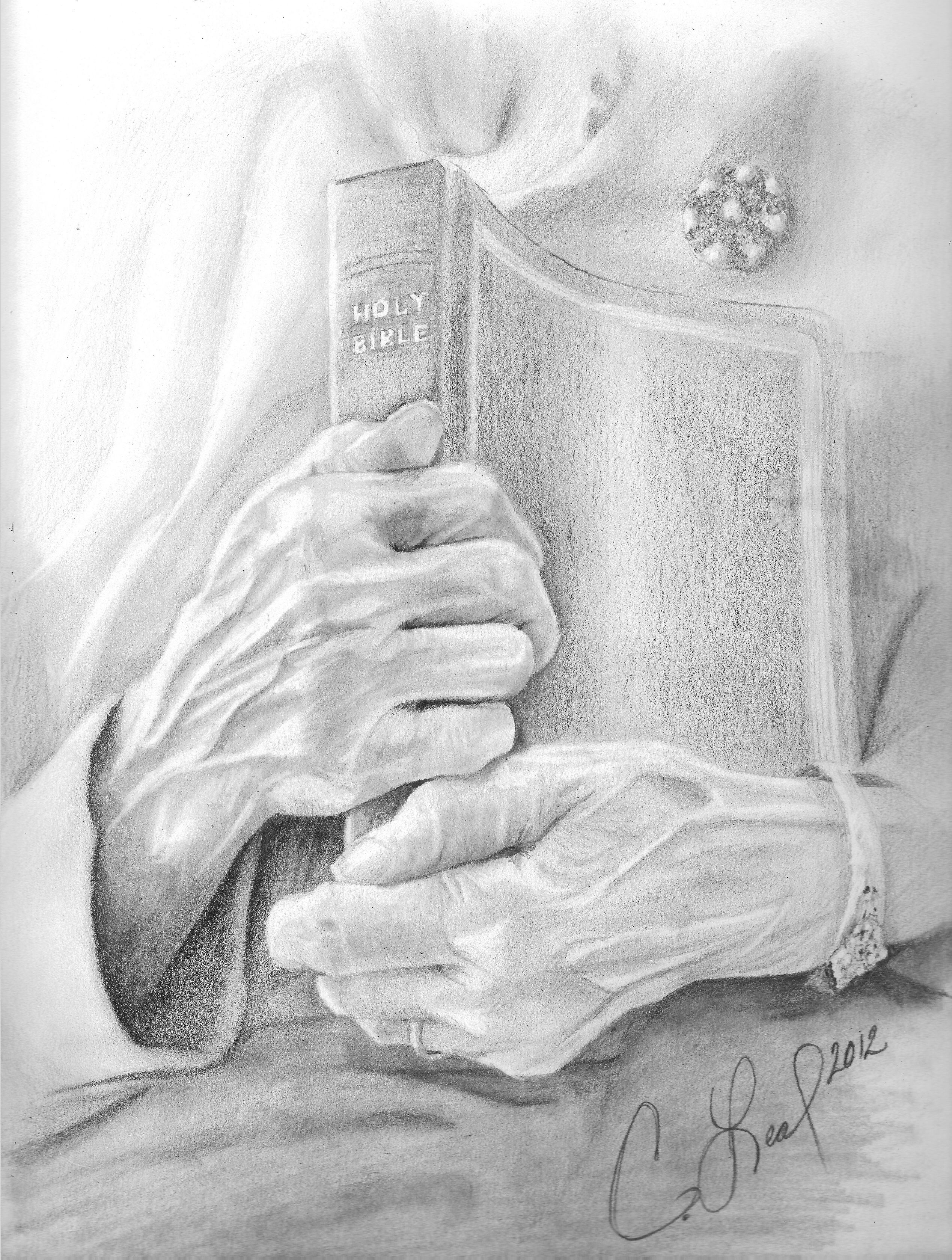 I hope to be remembered this way. May God's Word be braced against my