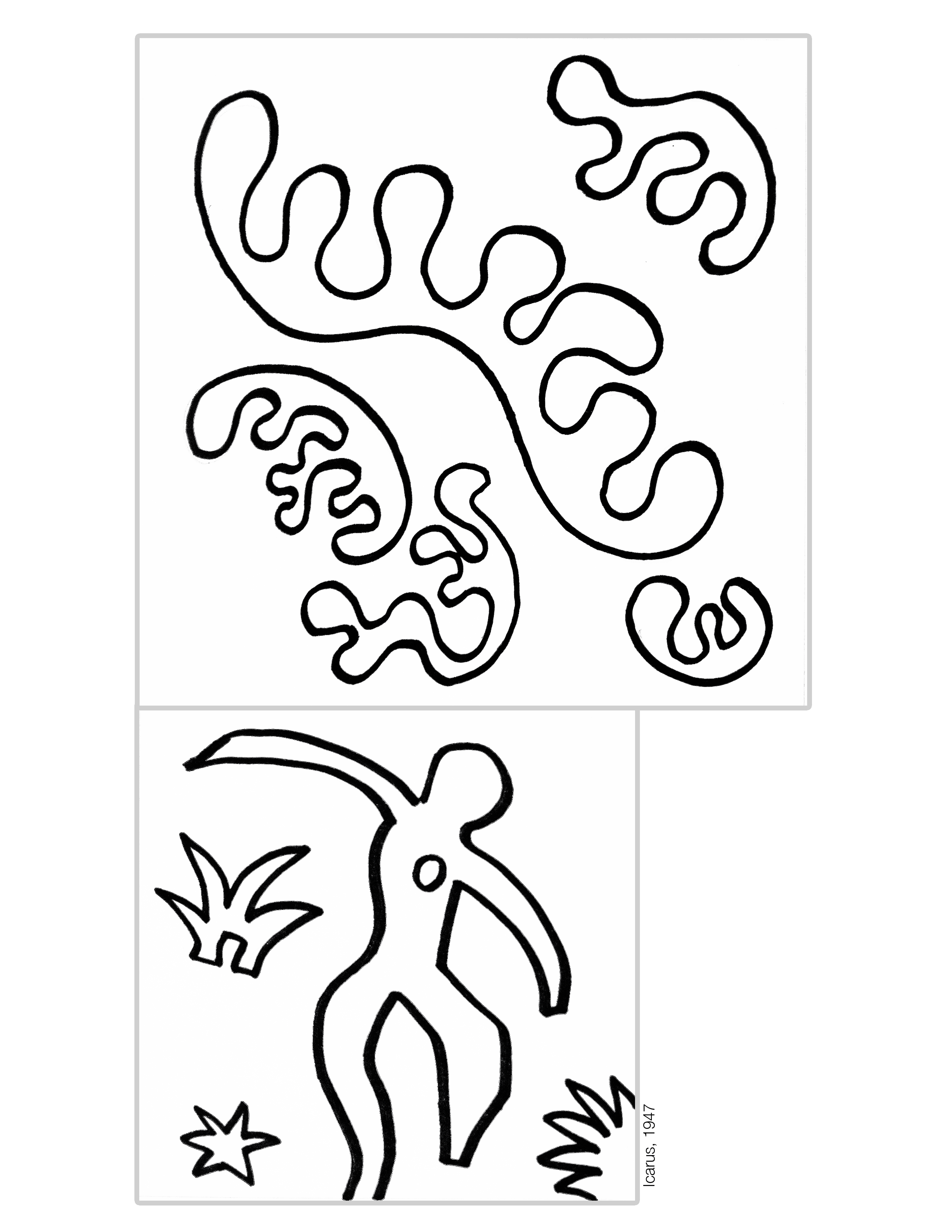 Printable Matisse Cut Out Templates Printable Word Searches