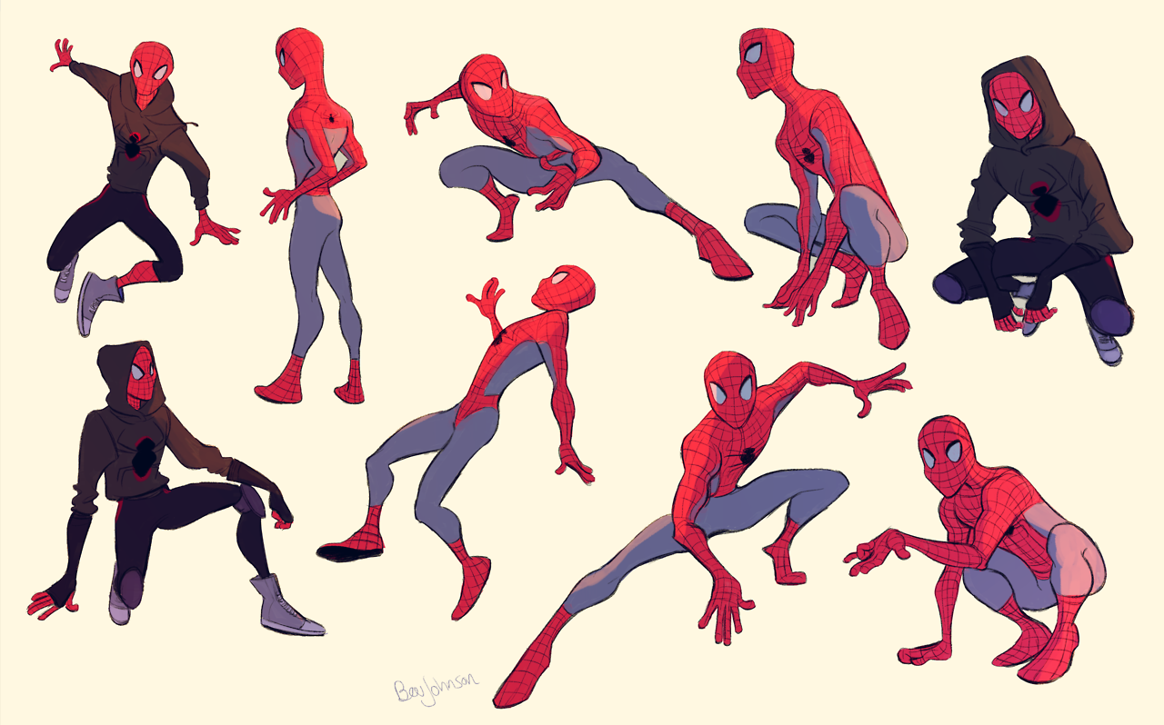 bev johnson Spiderman Poses, Spiderman Drawing, Spiderman Artwork