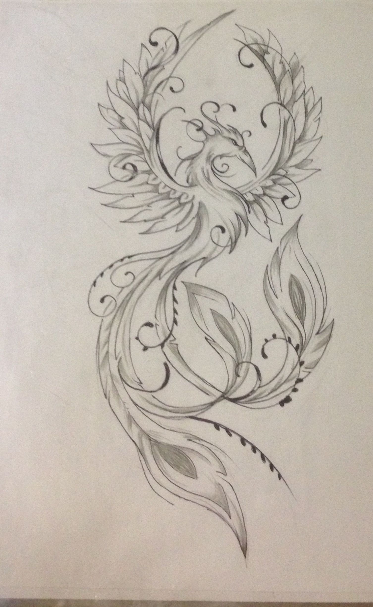 Pin de Tera Yahm em Tattoos Tatuagem phoenix, Tatuagem de fênix