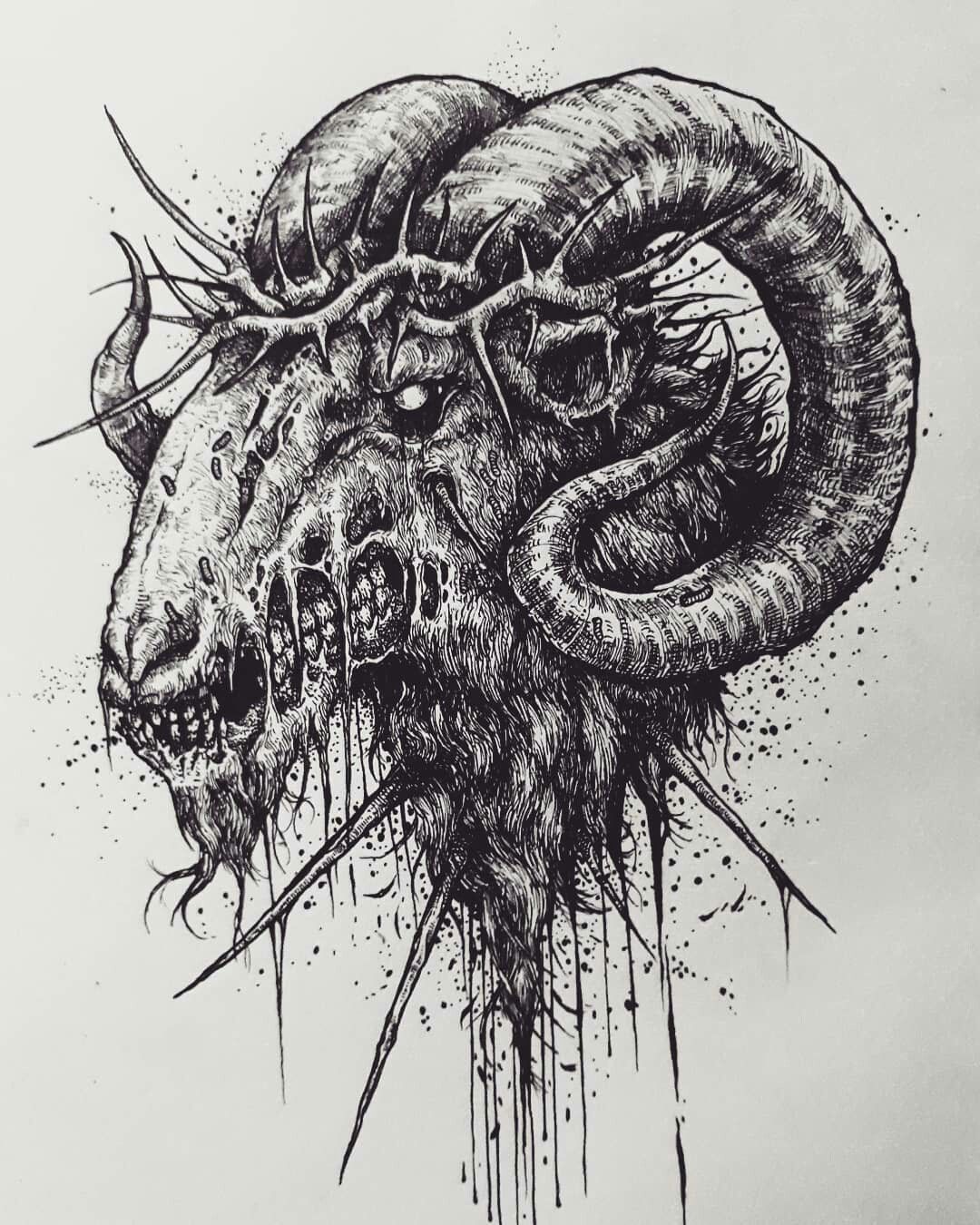 Dark Art Tattoo, Dark Art Drawings, Tattoo Design Drawings, Tattoo