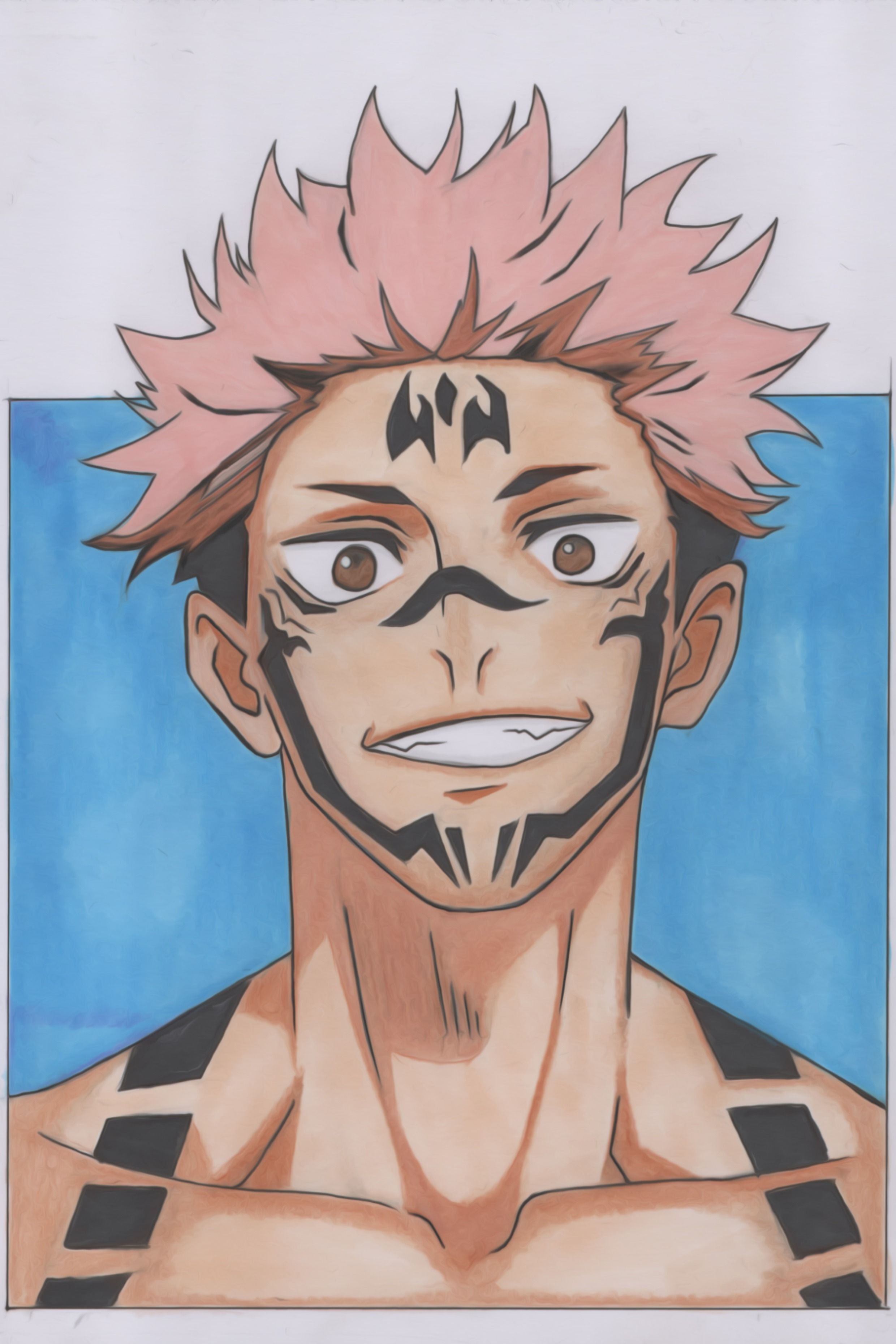 How To Draw Sukuna Step By Step at Drawing Tutorials