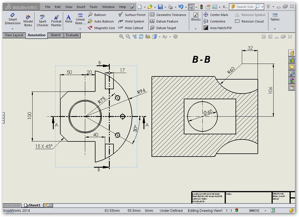SolidWorks Practise 2D into 3D Modeling GrabCAD Tutorials