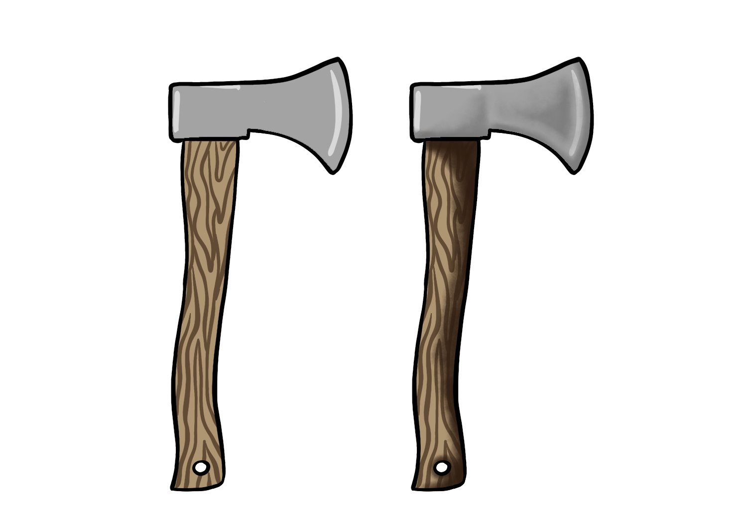 How to Draw an Axe Design School