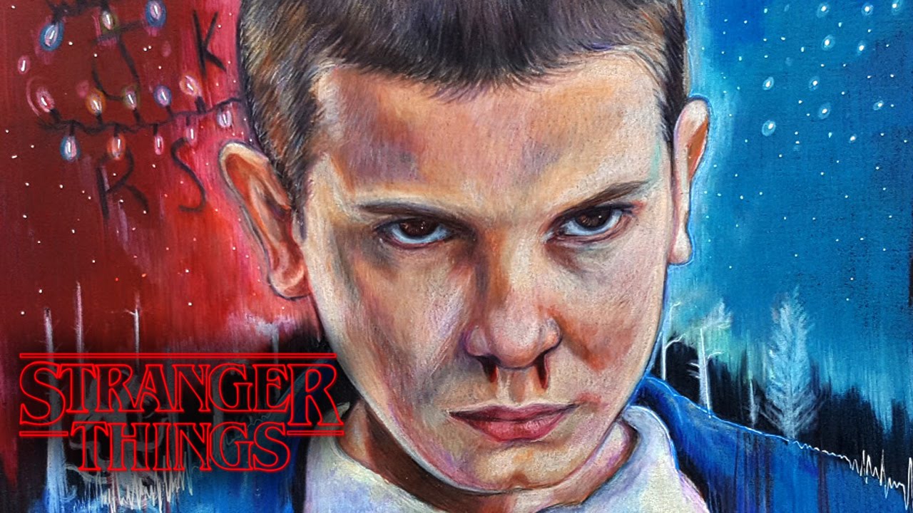 Stranger Things Drawing "Eleven" YouTube