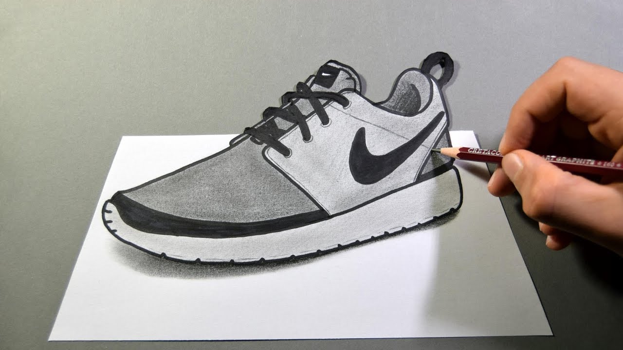 How To Draw A Nike Shoe Step By Step Easy This will be the most