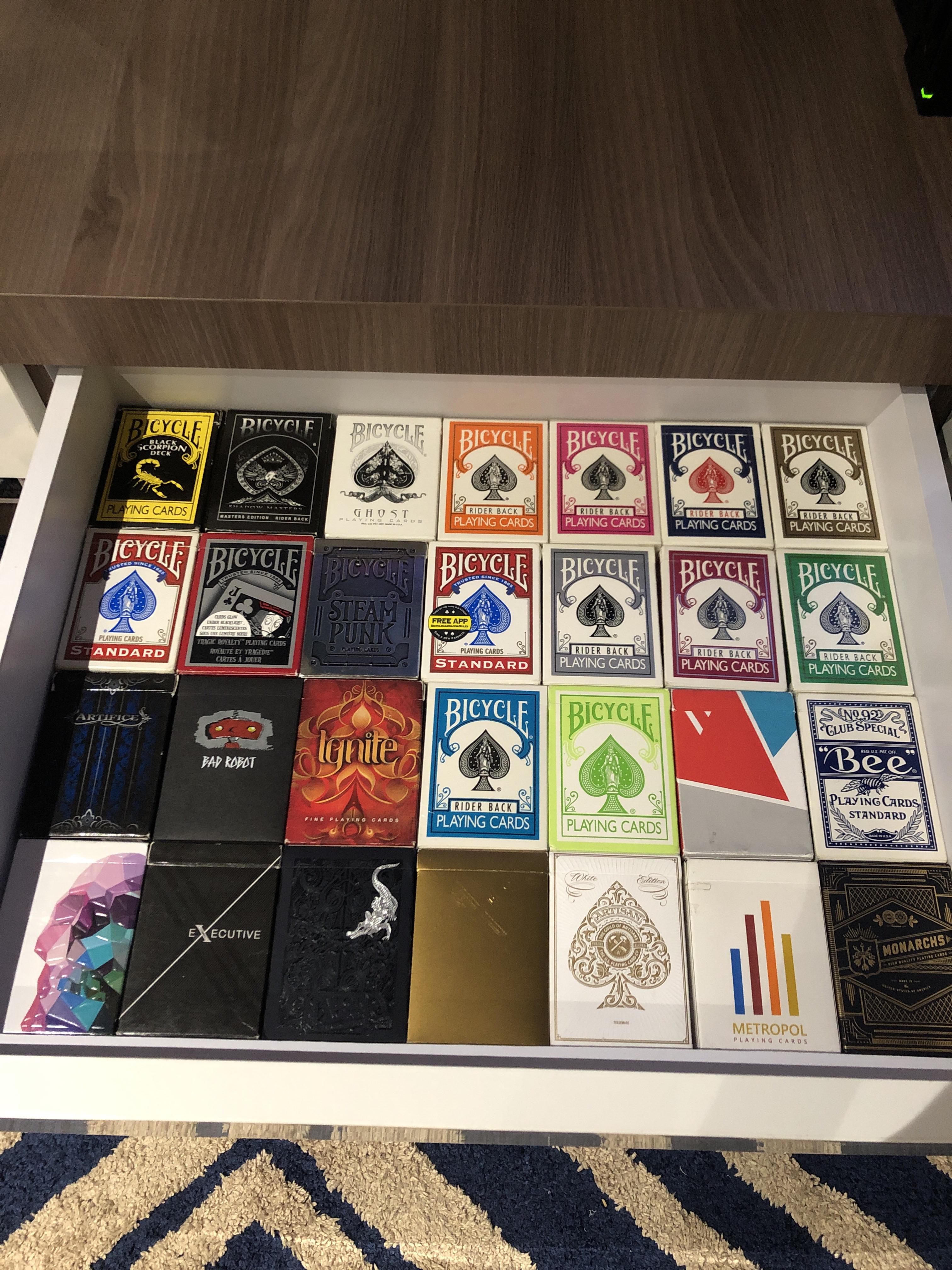 My playing cards drawer r/Perfectfit
