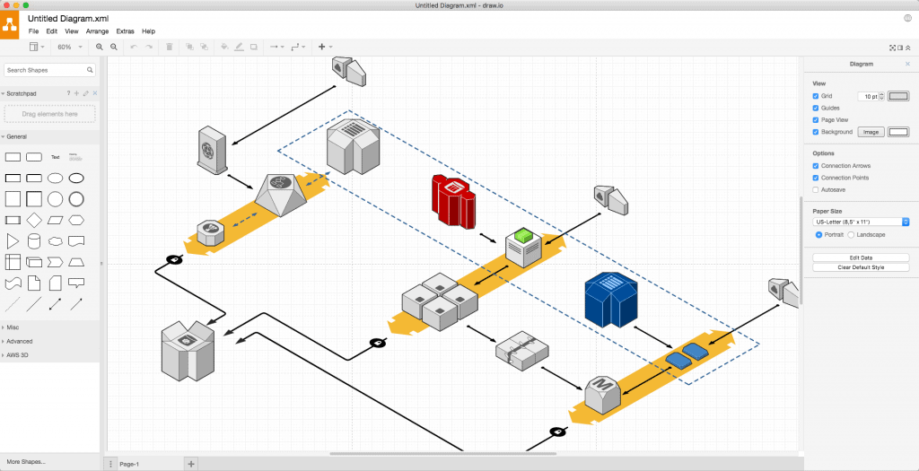 Draw Io App Diagrams Uml Interaction Overview Diagrams In Draw.io
