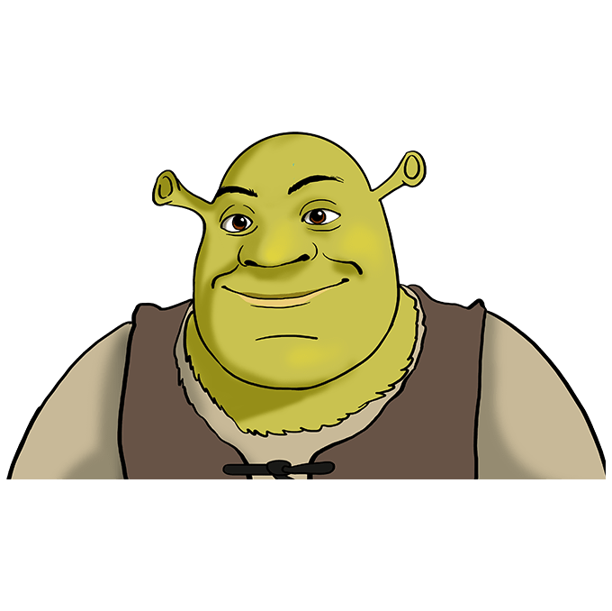 How to Draw Shrek Really Easy Drawing Tutorial