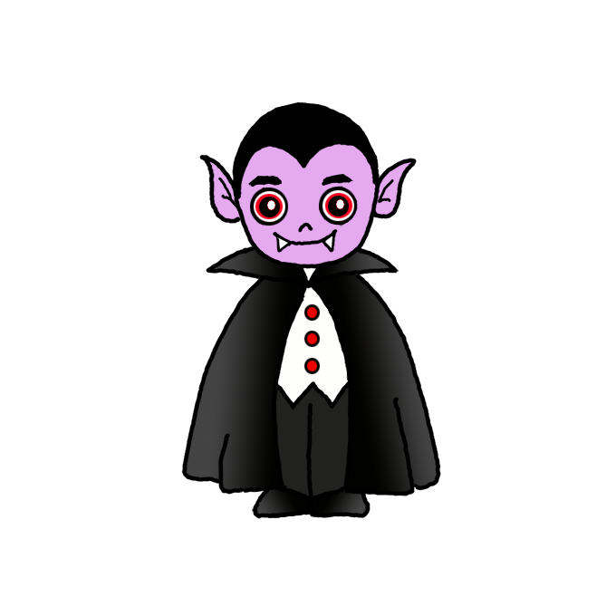 How to Draw a Vampire Step by Step Easy Drawing Guides Drawing Howtos