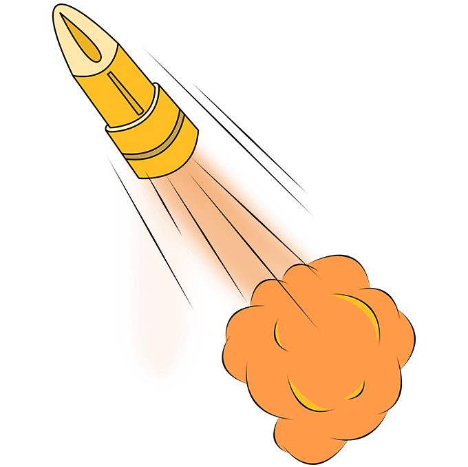 How to Draw a Bullet Really Easy Drawing Tutorial