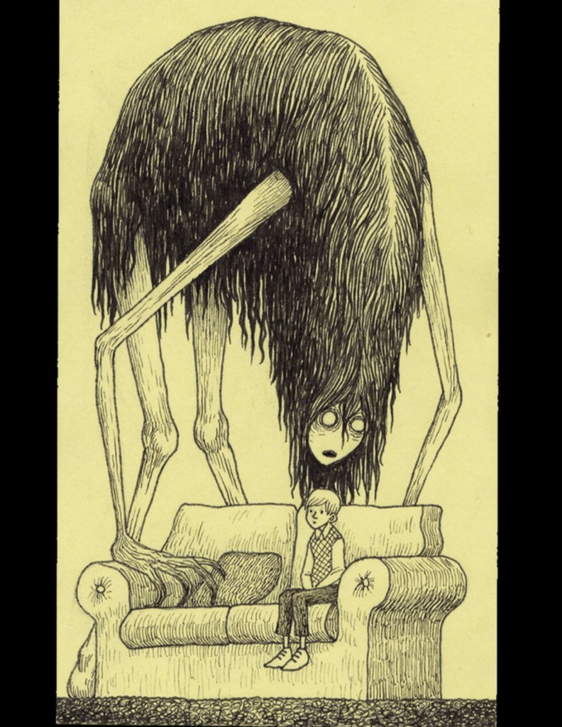 This Artist Creates Delightfully Creepy Monster Drawings On PostIt